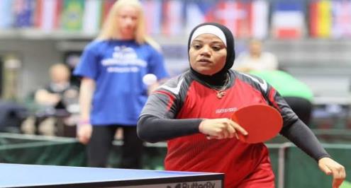 بارالمبياد طوكيو.. فايزة محمود تخفق في منافسات تنس الطاولة